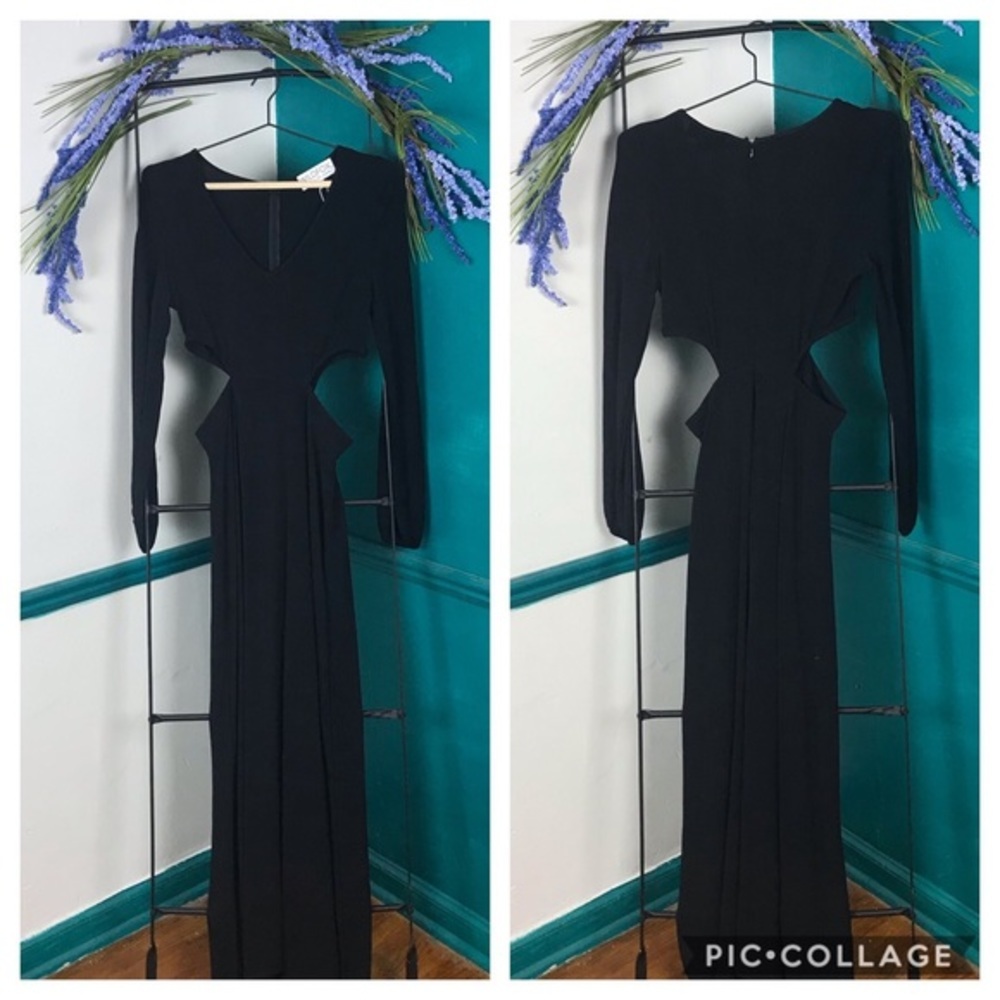 Wildfox cutout black maxi festival dress. - Picture 4 of 8